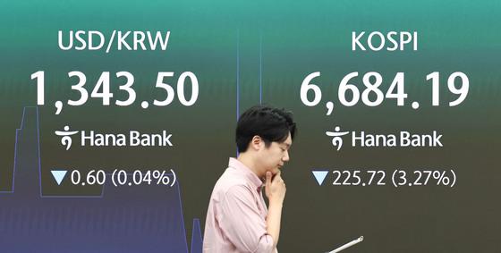 하락 출발한 코스피