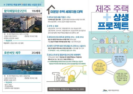 "제주 분양시장 이런 적 없었다"…미분양 주택 3303호 '역대 최다'