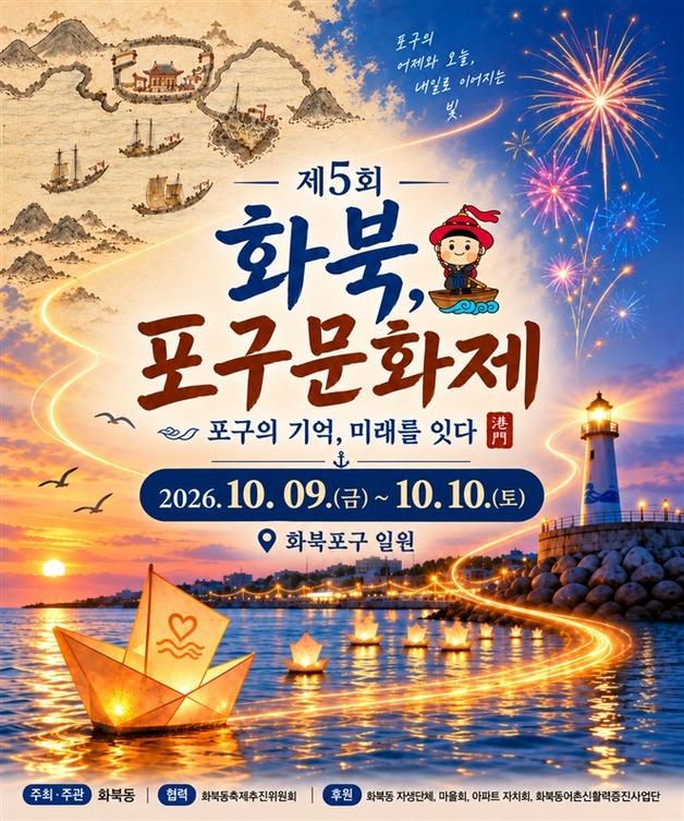"제주 옛 관문 '화북포구'로 놀러오세요"…10월 9~10일 축제