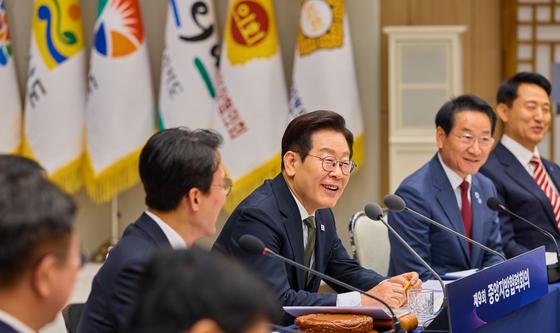 이재명 대통령, 첫 중앙지방협력회의