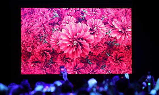 삼성전자, '130형 마이크로 RGB TV' 공개