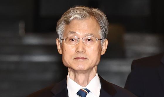 퇴근하는 조희대 대법원장