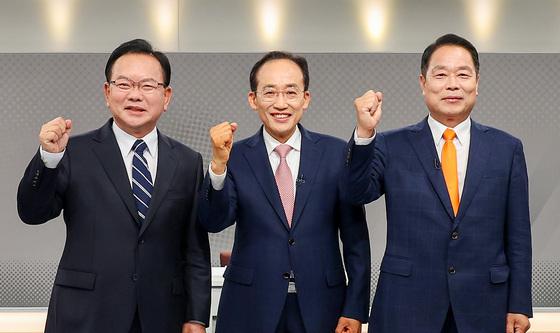 김부겸·추경호·이수찬 대구시장 후보자 토론회