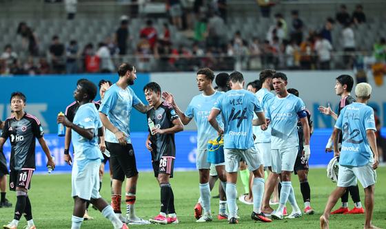 맨시티, 팀 K리그에 3-1 대승
